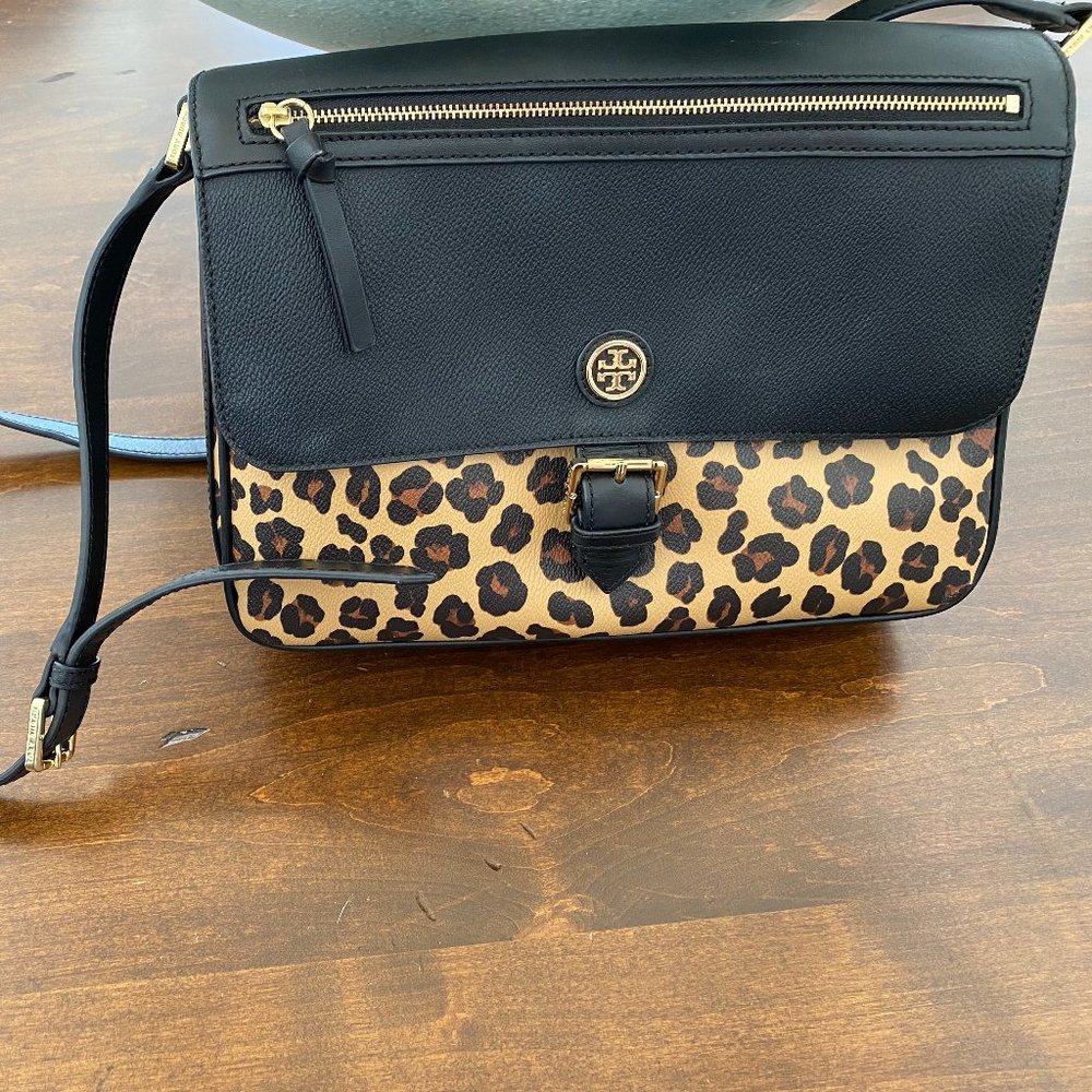 Tory Burch Leopard print purse